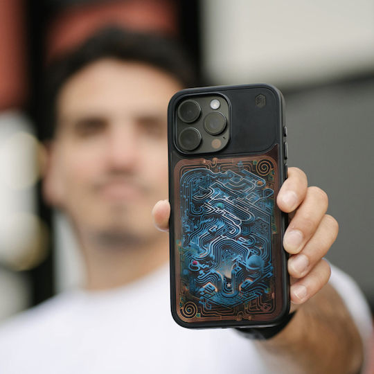STM Back Cover Σιλικόνης Μαύρο (iPhone 15 Pro Max)