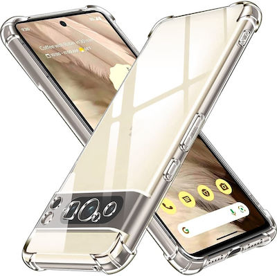 Techsuit Shockproof Clear Coperta din spate Silicon Transparent (Google Pixel)