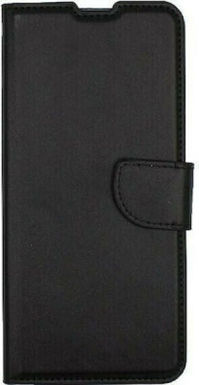 Book Δερμάτινο Μαύρο (Redmi 10C)