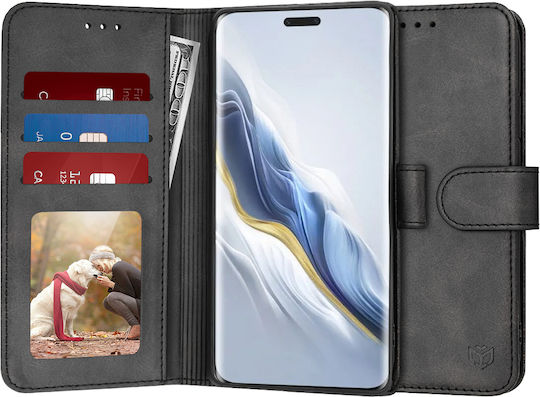Techsuit Book Σιλικόνης Μαύρο (Honor Magic6 Pro)