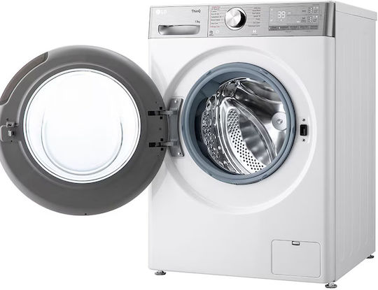 LG Πλυντήριο Ρούχων 13kg με Τεχνολογία Ατμού 1400 Στροφών AI DD F4WR913P3WA