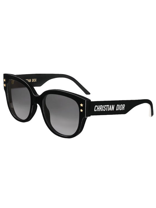 Dior Sonnenbrillen mit Schwarz Rahmen und Schwarz Verlaufsfarbe Linse DIORPACIFIC B2I 10A1