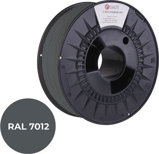 C-tech Filament Premium Line Abs Gray Basalt Ral7012