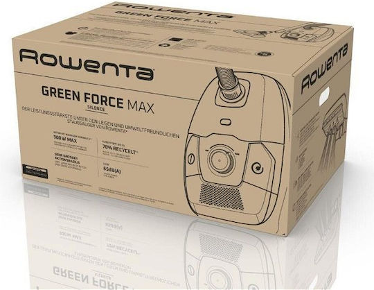 Rowenta Force Silence Staubsauger 900W Eingetütet 4.5Es Schwarz