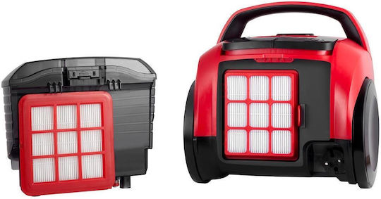 VCO32801AR Staubsauger 800W Beutellos 1.8Es Rot