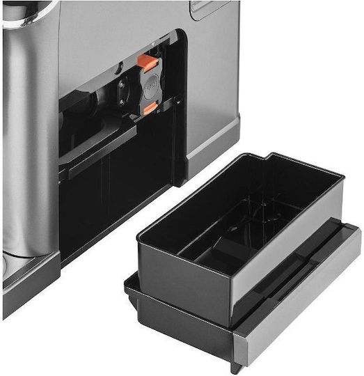 Sencor Αυτόματη Μηχανή Espresso 1470W Πίεσης 20bar με Μύλο Άλεσης Μαύρη SES 8000BK