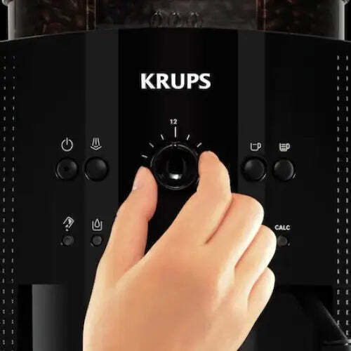 Krups 1450W Налягане 15бар с мелачка Червена EA810770