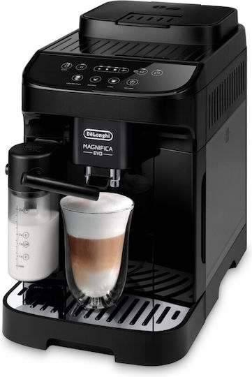 De'Longhi Magnifica Evo Automatische Espressomaschine 1450W Druck 15bar mit Mahlwerk Schwarz