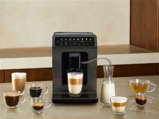 Krups Classic Edition Automatische Espressomaschine 1450W Druck 15bar mit Mahlwerk Schwarz