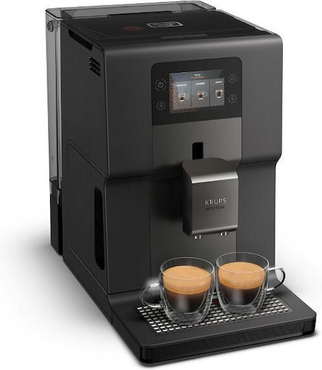 Krups Intuition Preference+ 1450W Налягане 15бар с мелачка Черна