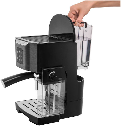 Sencor SES 4040BK Automatic Espresso Coffee Machine 1450W Power 20bar Pressure for Cappuccino Black