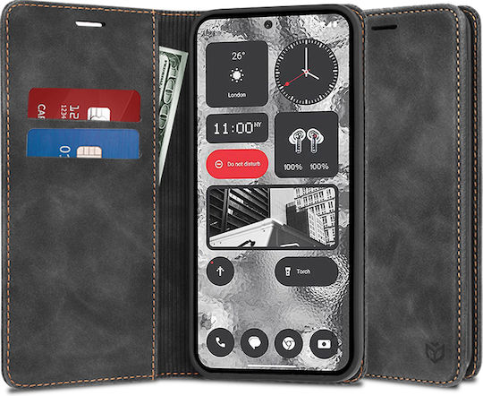 Techsuit Back Cover Σιλικόνης Μαύρο (Nothing Phone 2)