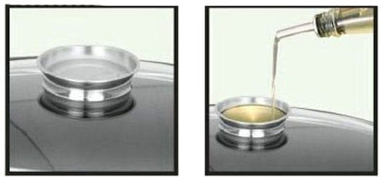 Klausberg Aluminum Pots Set Grey With Ceramic Coating 3 Pieces
