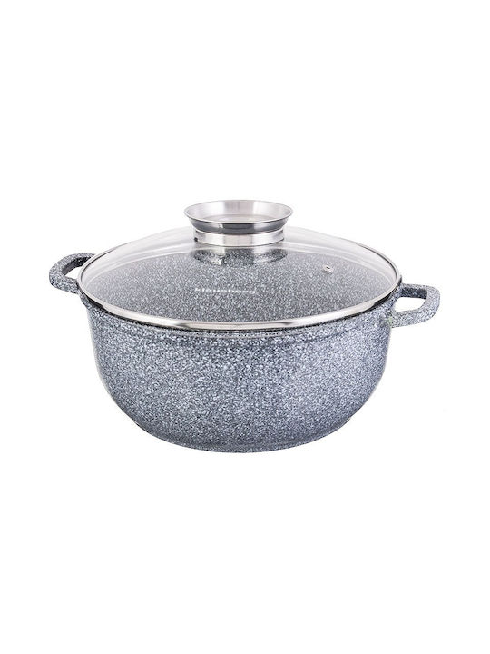 Klausberg Pots Set of Aluminum with Ceramic Coating Grey 3pcs