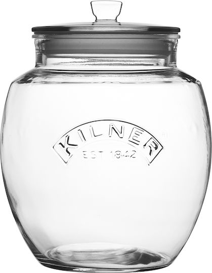 KIlner Βάζο Γενικής Χρήσης με Καπάκι Γυάλινο 2000ml