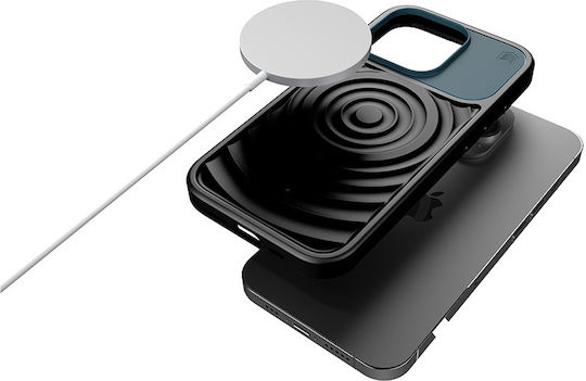 STM Back Cover Σιλικόνης Μαύρο (iPhone 15 Pro)