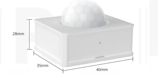Sonoff PIR3-RF Ασύρματος RF / Wi-Fi Αισθητήρας Κίνησης Υπερύθρων 100° Εμβέλειας 8m