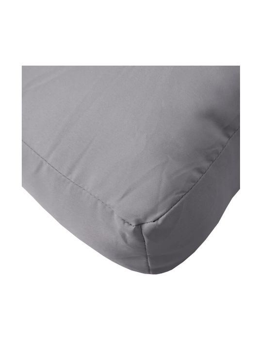 vidaXL Waterproof Bench Cushion for Pallet Gray 40x60cm