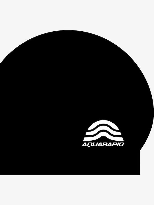 Aquarapid 260.180.019 Σκουφάκι Κολύμβησης Ενηλίκων από Σιλικόνη Μαύρο