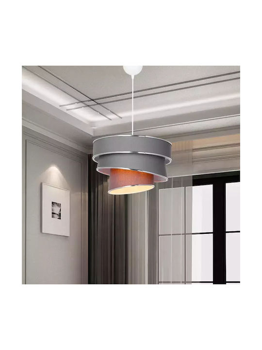 Pakketo Pendant Light Gray 38cmx38cmx65cmcm