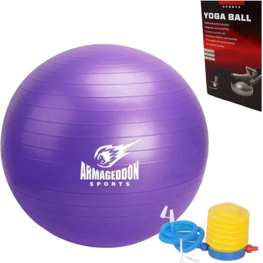 Armageddon Sports Minge Pilates 75cm în culoare Violet