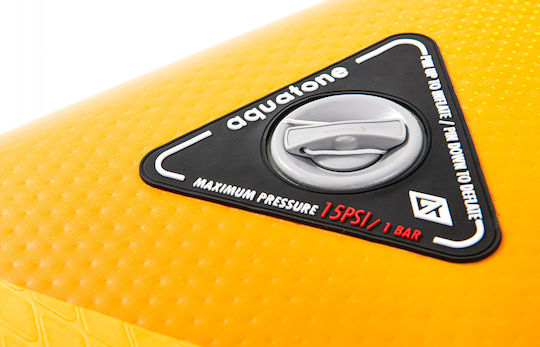 Aquatone Flame 12’6” Inflatable SUP Board with Length 3.81m Orange
