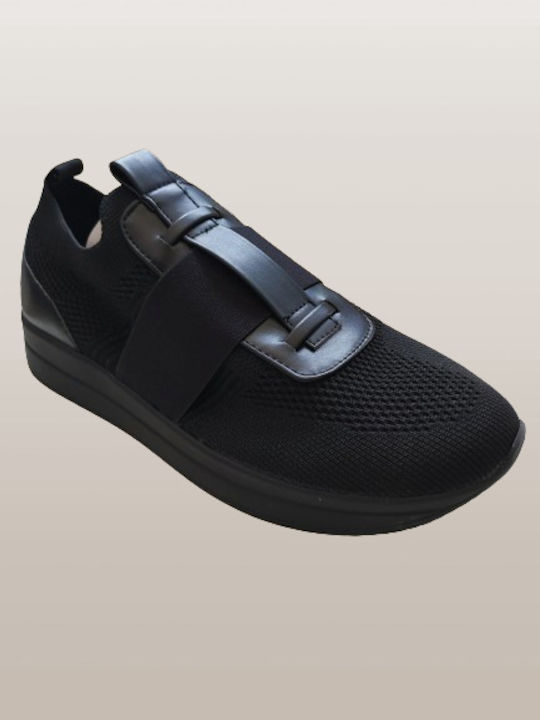 Level Anatomic Ανατομικά Γυναικεία Slip-On Μαύρα