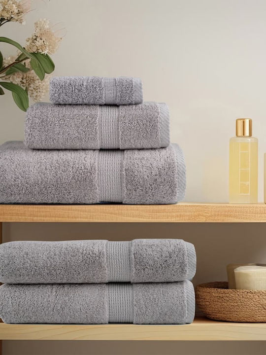 vidaXL 12 Pieces Bath Towels Weight 600gsm