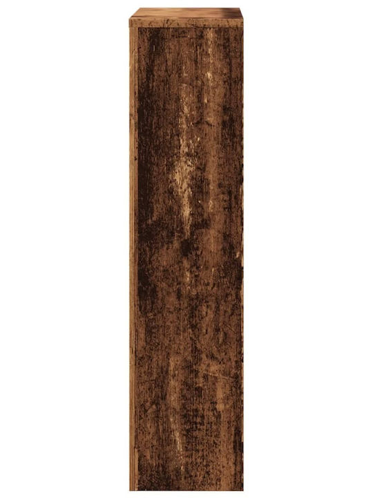 vidaXL Brown Particleboard Radiator Cover 78x20x82cm