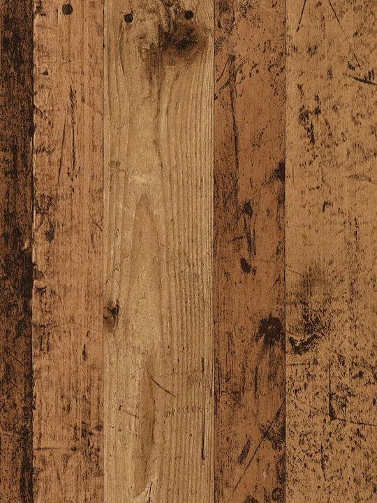 vidaXL Brown Particleboard Radiator Cover 78x20x82cm