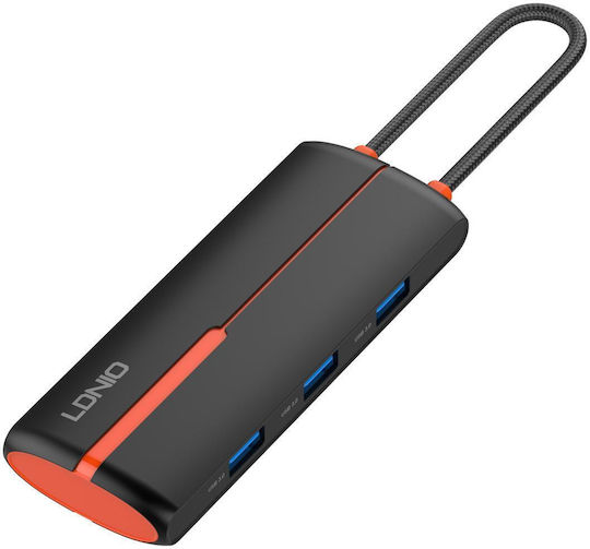 Ldnio USB-C Docking Station with HDMI 4K PD Black