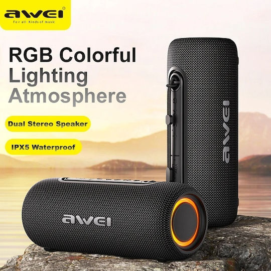 Awei KA8 Ηχείο Bluetooth 14W με Διάρκεια Μπαταρίας έως 6 ώρες Μαύρο