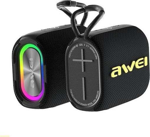 Awei Y382 Αδιάβροχο Ηχείο Bluetooth 8W με Διάρκεια Μπαταρίας έως 5 ώρες Μαύρο