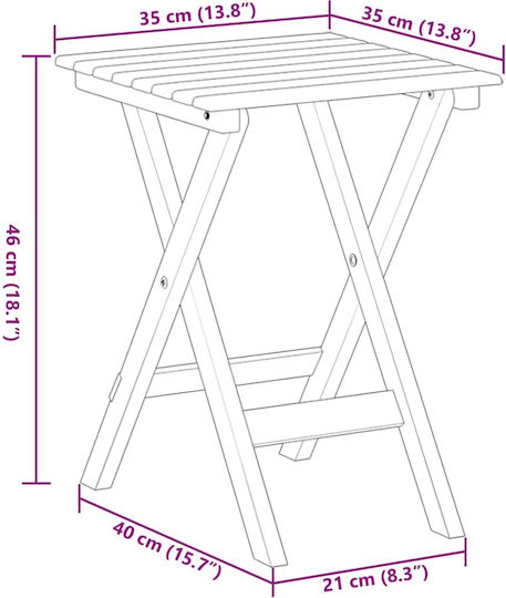 Garten- und Outdoor-Möbelsets 3 Stück Schwarz