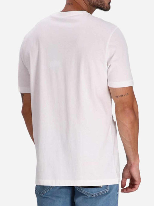 Hugo Boss Herren T-Shirt Kurzarm Weiß