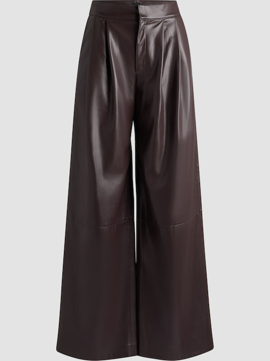 Dama Tesatura Pantaloni Maro