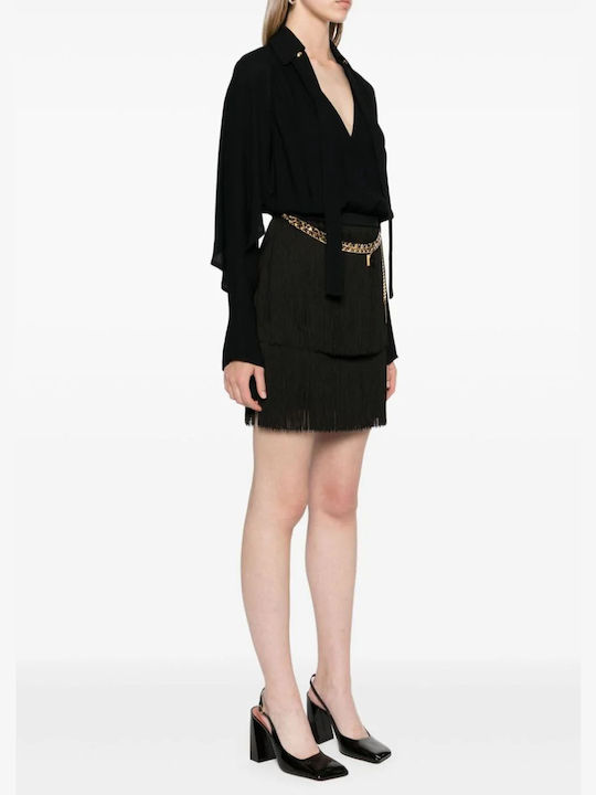 Elisabetta Franchi Shirt Dress Dress Black