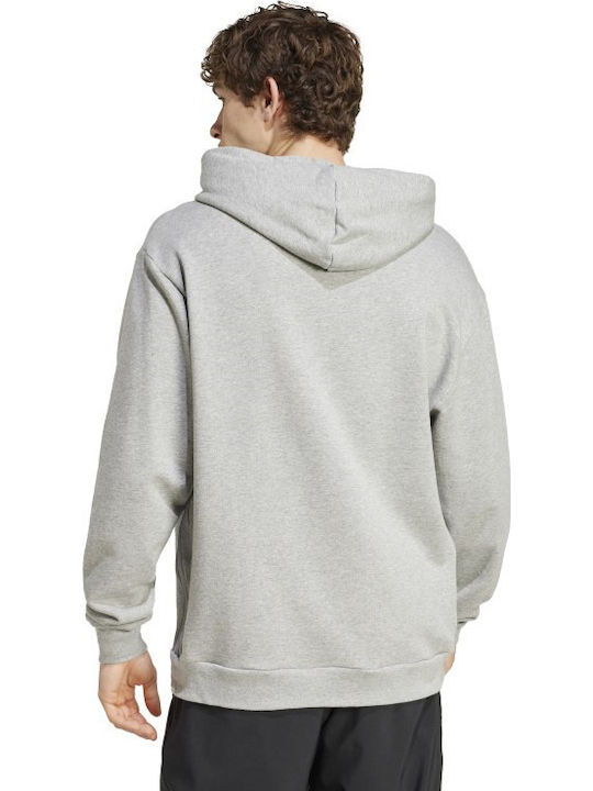 adidas Graphic French Terry Φούτερ Γκρι