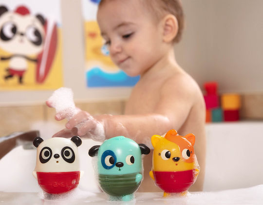 Battat Dog, Cat, And Panda Играчка за баня