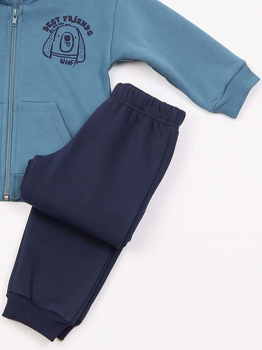Trax Kids Sweatpants Set Petrol Blue