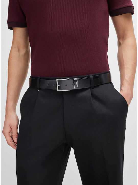 Men's Leather Belt Black