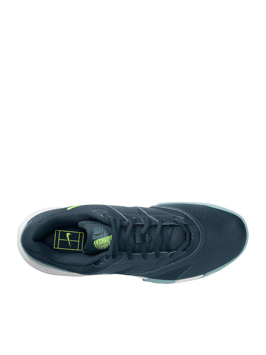 Nike COURT LITE 4 Men's Tennis Shoes for Clay Courts Blue
