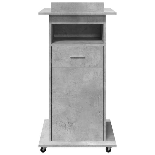 vidaXL Stand Music Height 107-107cm Brown 848027
