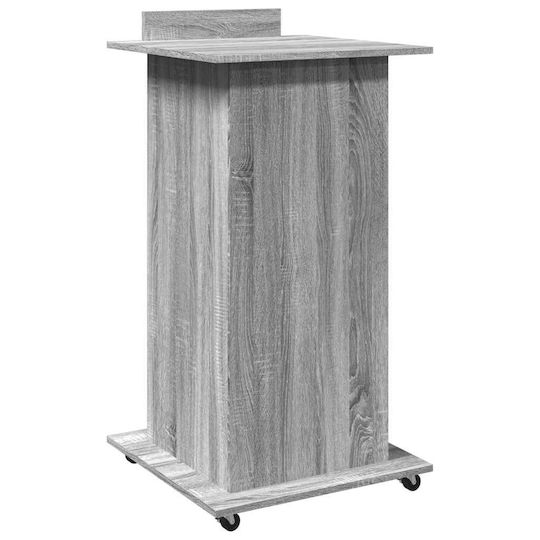 vidaXL Stand Music Height 107-107cm Brown 848029