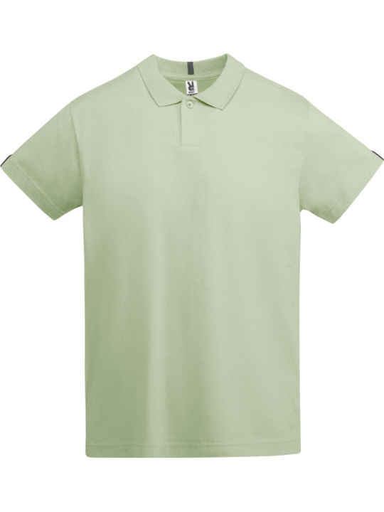 Roly Ανδρικό Διαφημιστικό T-shirt Κοντομάνικο σε Πράσινο Χρώμα