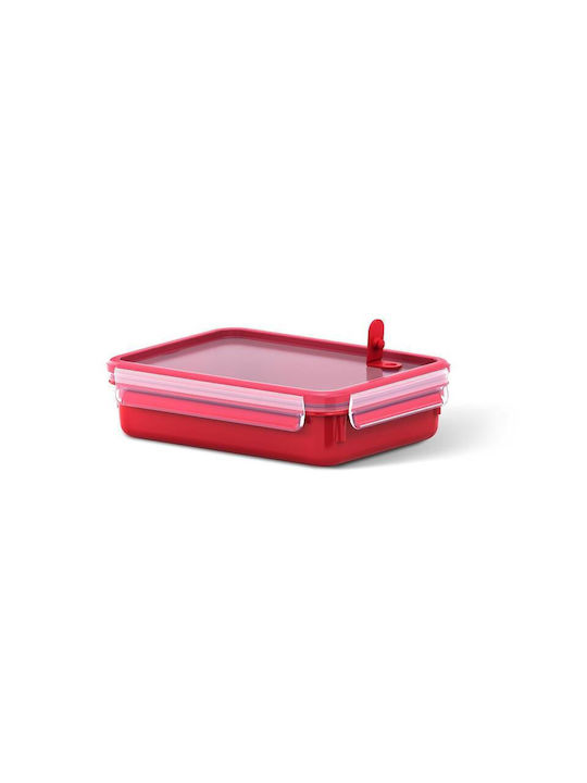 Tefal Masterseal Кутия За Храна Пластмасова Червена 1.2л