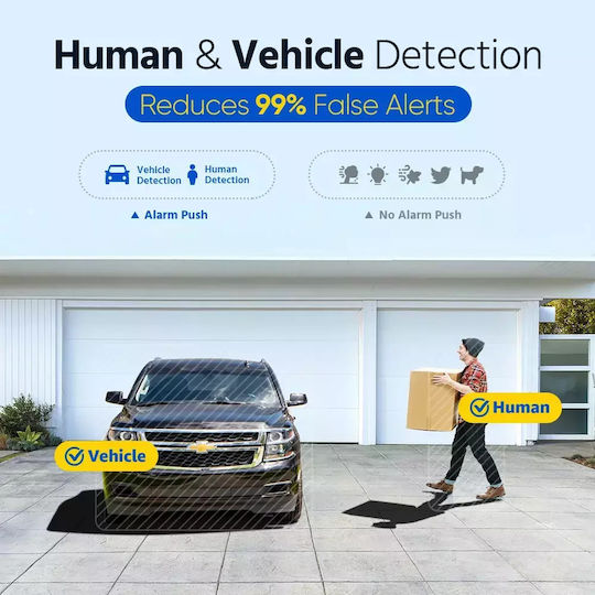 Annke IP Surveillance Camera Full HD+ 5MP Waterproof with Microphone and Lens 2.8mm