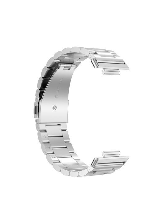 Armband Rostfreier Stahl Silber (Huawei Watch Fit 3 - Huawei Uhr Fit 3)