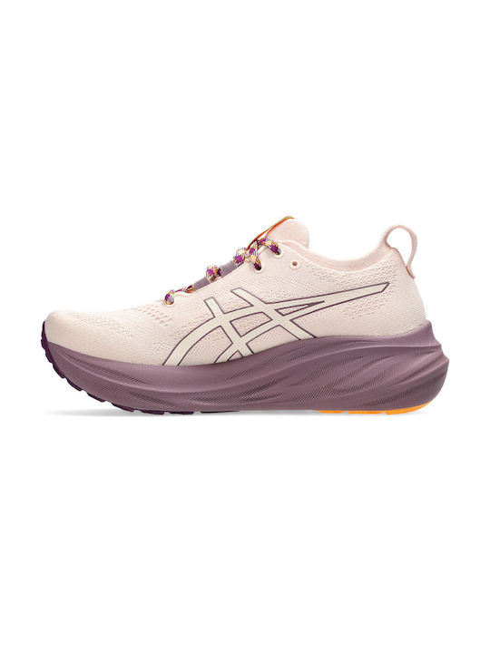 Gel-Nimbus 26 TR Дамски Спортни обувки Планинско бягане Розов