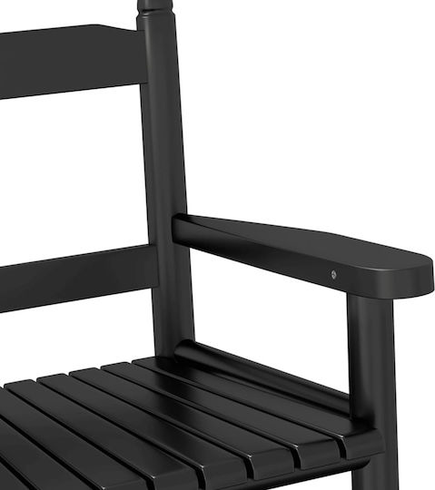 Детски Столове Черни 36x46.5x57см 2бр